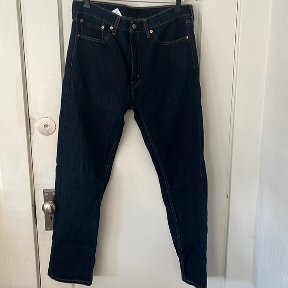 Men’s set of 2 Levi 505 Black and indigo blue jeans W 36 l 32 - Picture 4 of 7